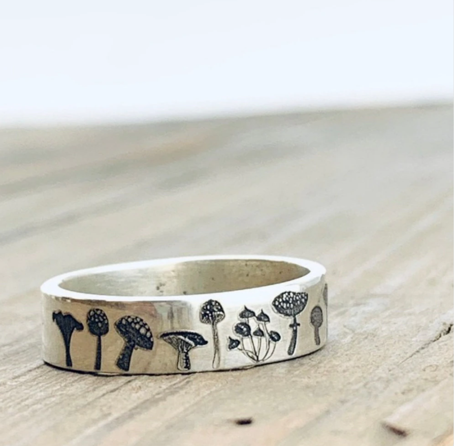 Vintage Mushroom Ring