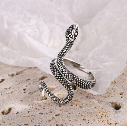 Silver Snake Ring